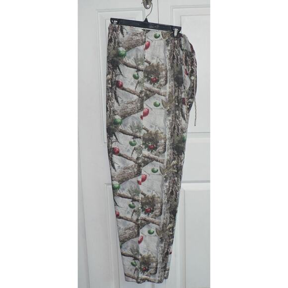 Megellan Outdoors Men's Plus Size Holiday Lounge Pants in Mossy Oak Tree 3XL $20 - Picture 2 of 4